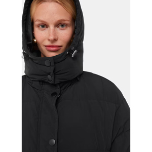 Whistles Black Una Puffa Coat